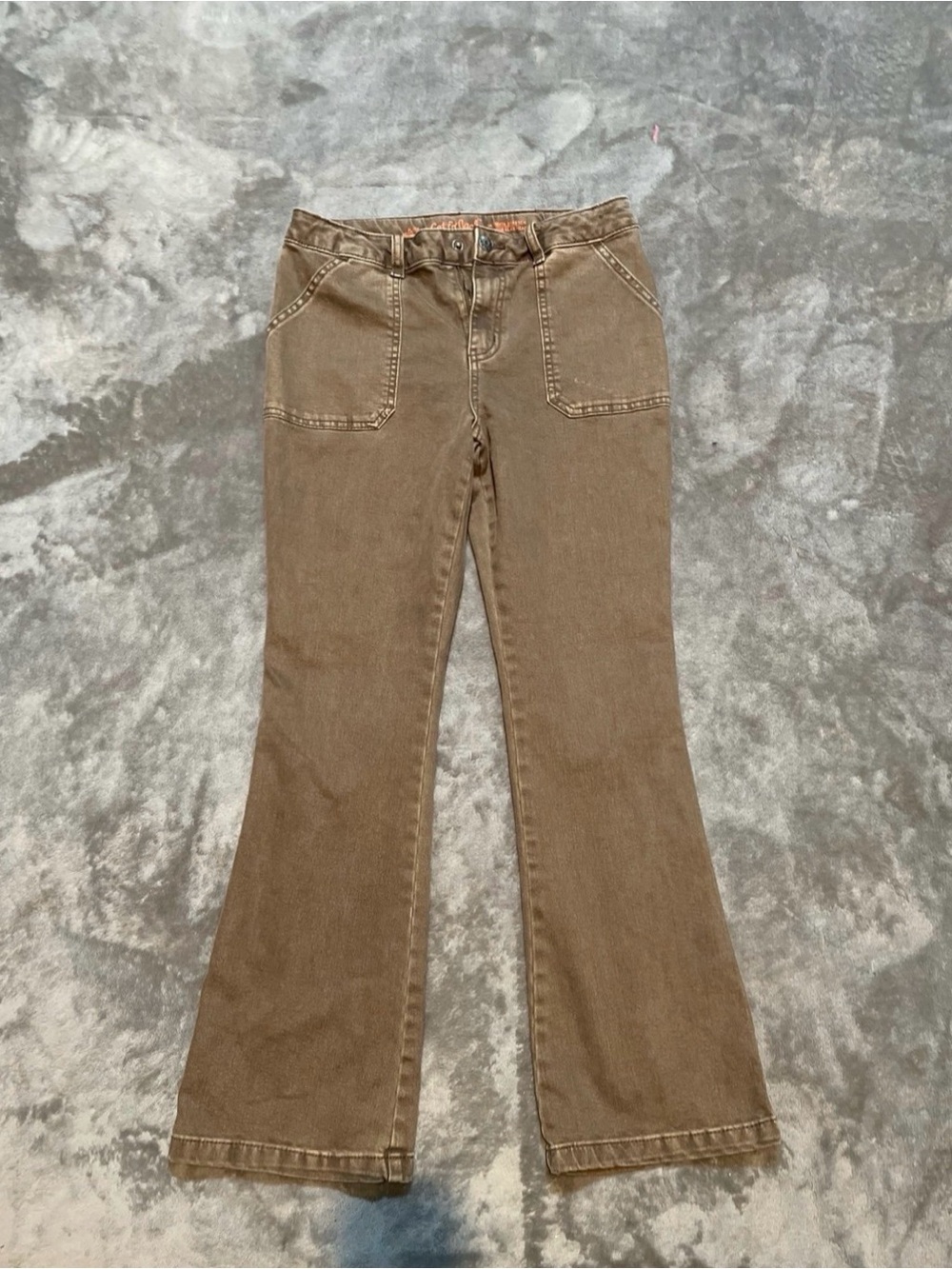 Cat & Jack Brown Flared Kids Jeans